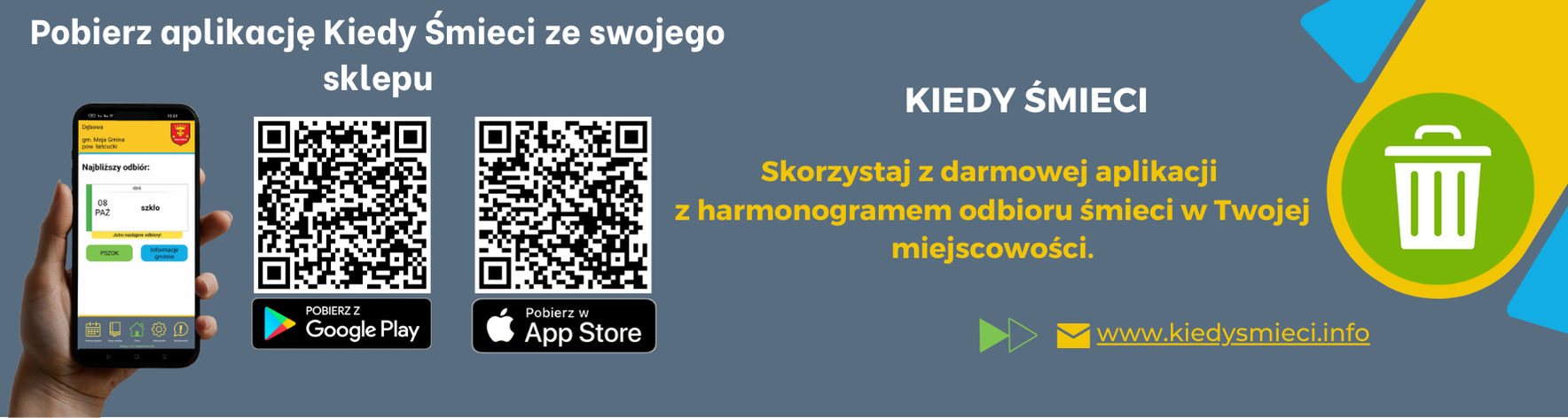 Stopka na pół A4 w poziomie (15cm x 4cm)