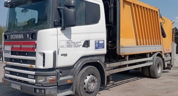 Ogłoszenie o sprzedaży samochodu ciężarowego specjalnego (śmieciarki) SCANIA  94D/260 18.0t